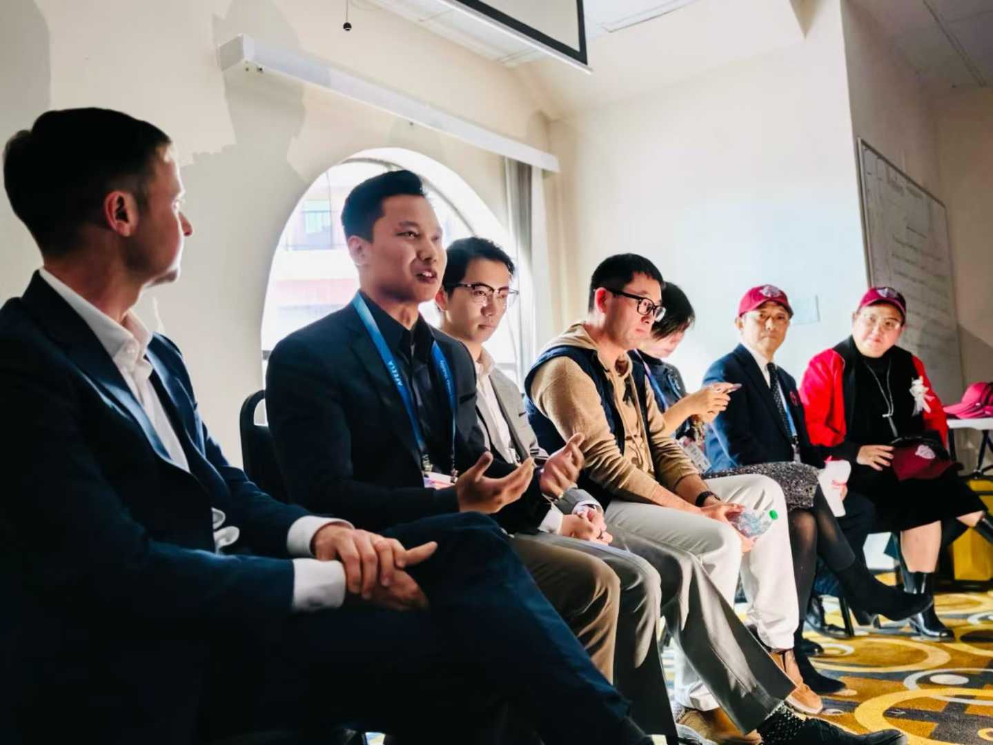 Faculty-led case discussion in an MBA classroom